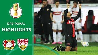 Matchwinner Tah: Bayer decide cup fight | Leverkusen vs. Stuttgart 3-2 | DFB-Pokal Quarter-Final