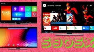 Android TV OS  & Pure Android OS  On T95X Amlogic S905X | Nexus 10 | MiBox3