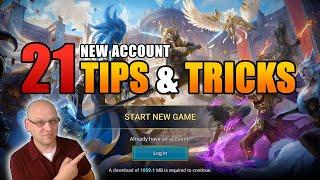 START Your NEW ACCOUNT the RIGHT WAY! A Player's Guide | RAID: Shadow Legends