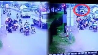Viral Video Kecelakaan Maut Truk Kontainer Tabrak Sejumlah Pengendara di Vietnam