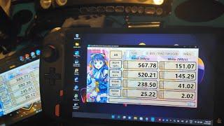 OneXplayer AMD VS Intel Port Speed + SD card benchmarks. 5700U Vs 1165G7 or 1195G7
