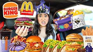 TRYING NEW MENU ITEMS FROM FAST FOOD RESTAURANTS!! *HALLOWEEN & FALL EDITION*