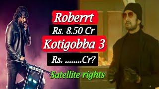 Kotigobba 3 vs Roberrt Satellite rights computation |  Suddep and Darshan