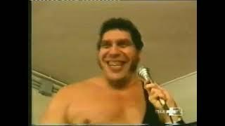 Andre the Giant vs Tito Santana, Italy 1988