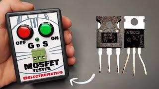 how to make mosfet tester