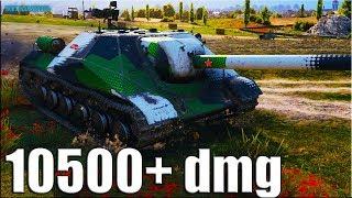 Объект 704 МАСТЕР 10500+ dmg  World of Tanks Рыбацкая бухта пт 9