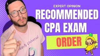 Recommended CPA Exam Order | 2024 CPA Exam