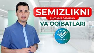 Semizlikni yurakka zarari. Qanday kasalliklar keltirib chiqaradi