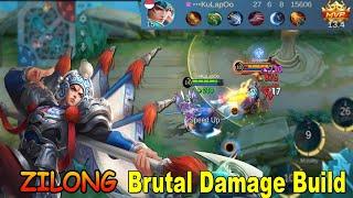 Zilong Brutal Damage Build | Mobile Legends