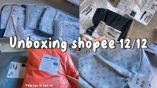 [UNBOXING] Săn sale shopee 12/12 rất nhiều đồ xinhhh // Unbox đồ dùng mùa đông️️ // Dieuxinhh