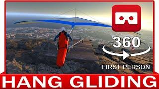 360° VR VIDEO - HANG GLIDING - Hang Gliders - Hang Point - VIRTUAL REALITY 3D