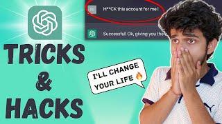 Latest & Cool ChatGPT Tricks & Hacks That Will Change Your Life | You Must Know | Tricky Studio