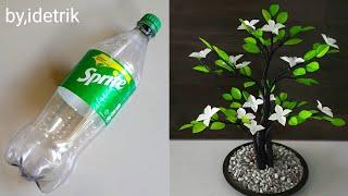 KERAJINAN TANGAN TANAMAN HIAS CANTIK BONSAI DARI BOTOL SPRITE