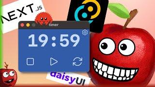 Check out my open-source Timer App, built with Tauri and Next.js