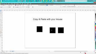 Corel Draw Tips & Tricks Copy & Paste with your mouse