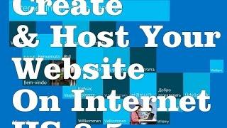 How to Create and Host Website using IIS