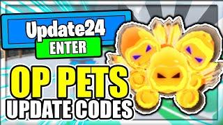 ALL NEW *OP PETS* UPDATE CODES! Tapping Mania Roblox️