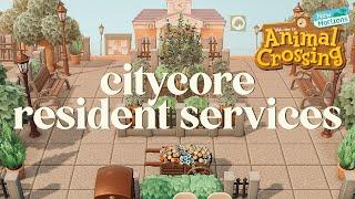 citycore resident services | speed build | animal crossing new horizons