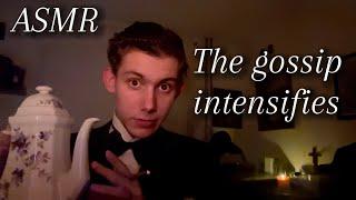 ASMR - 1920s evening tea at the club, gossiping you to sleep 