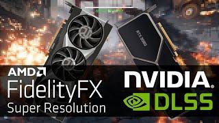 AMD FSR vs Nvidia DLSS Head to Head | Graphics Cards Upscaling Tech