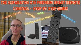 SofaBaton X1S Universal Remote - Unbox & Setup