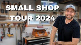 Small Shop Tour - Inside My Woodworking Shop (2024)