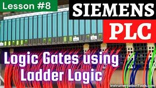 Logic Gates using Ladder Logic | Free PLC Training Courses
