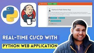 Python Web Application CI CD Pipeline | Python | Python Flask