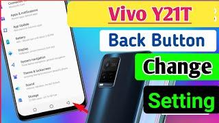 Vivo y21t back button setting/vivo y21t back button change/vivo y21t navigation gesture