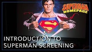 Steve Younis Hosts Hayden Orpheum's "Superman: The Movie" (45th Anniversary) Screening
