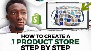 How to Build a One Product Dropshipping Store | Step By Step For BEGINNERS 2019