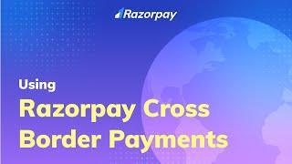 Accept international payments via Razorpay