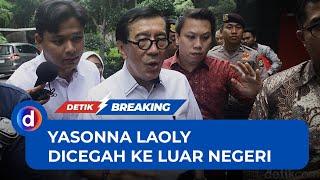 KPK Cegah Yasonna Laoly ke Luar Negeri!