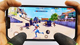 iPhone 13 pro max free fire 2 finger claw handcam gameplay m1887 onetap headshot A15 Bionic chip