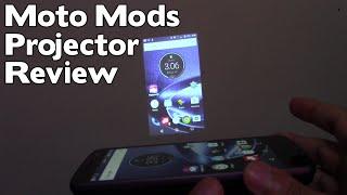 Moto Mods Insta-Share Projector & JBL Sound Boost [REVIEW]