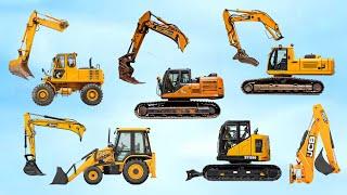 MENEBAK GAMBAR DENGAN BENAR!! JENIS ALAT BERAT JCB EXCAVATOR TRACTOR VIDEO CARTOON CORRECTLY GUESS