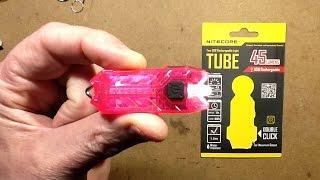 Nitecore Tube keychain flashlight teardown.  (Half watt LED)