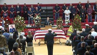 Friends, family gather to mourn loss of Henderson County Fire Chief