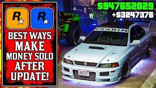 THIS is Super EASY.. The BEST WAYS To Make Money SOLO After UPDATE in GTA Online! (GTA5 Fast Money)