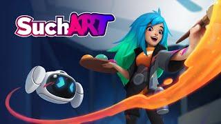 SuchArt: Genius Artist Simulator - Gameplay Trailer | WISHLIST TODAY