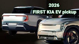 First Look KIA EV Pickup 2026 Cooming US