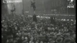 POLITICS / ROYAL: Prince of Wales opens Stormont Parliament Buildings in Belfast (1932)