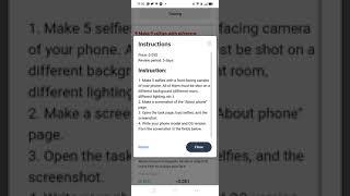 earn $0.05 easy task ||Make 5 selfies with different background || toloka task training