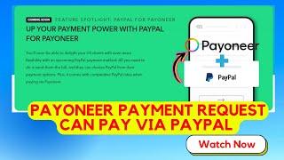 Payoneer Payment Request Can Pay via PayPal Us Client Pay Payonner Support Us Client PayPal Payment