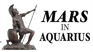 MARS in AQUARIUS