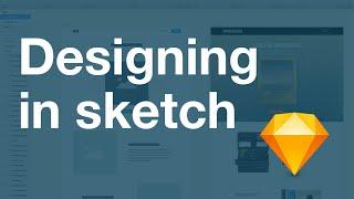 Designing in Sketch: Impossible Project Homepage | Sketch App Speed Art