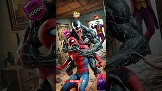 Spider-Man Revenge Joker & Venom | With Flash’s Help Joker & Venom Lose! #spiderman #joker #shorts