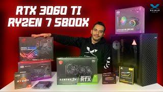 Ensamblamos Potente PC Gamer con Ryzen 7 5800X + RTX 3060 Ti para todo el 2022