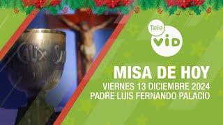 Misa de hoy  Viernes 13 Diciembre de 2024, Padre Luis Fernando Palacio #TeleVID #MisaDeHoy #Misa