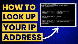 How to Find Your IP Address in Windows 10/Windows 11